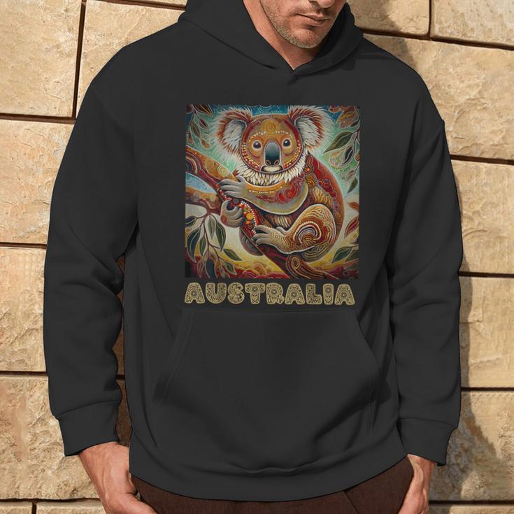 Kunst Der Australischen Aborigines Hoodie Lebensstil