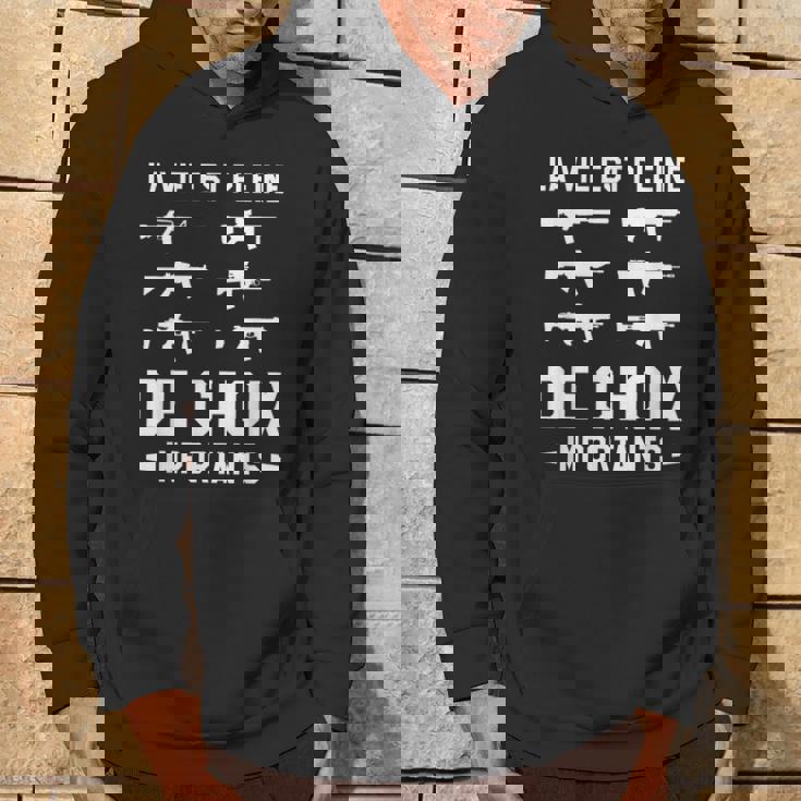 Laie Est Pleine De Choix Importants Passionné D'armes À Fe Sweat à capuche Lifestyle