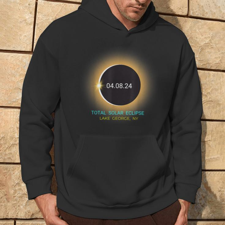 Lake George Ny Total Solar Eclipse 040824 Souvenir Hoodie Lifestyle