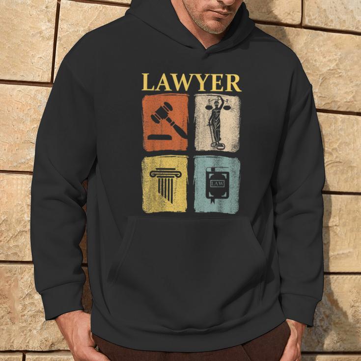 Lawyer Law School Graduation Student Litigator Attorney Hoodie Lifestyle