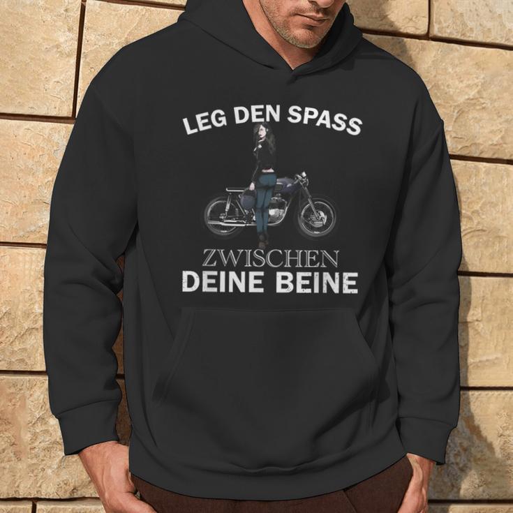 Leg Den Spass Zwischen Deine Beine Hoodie Lebensstil