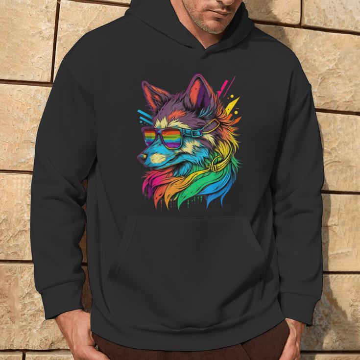 Lesbian Lgbt Gay Pride Wolf Hoodie Lifestyle