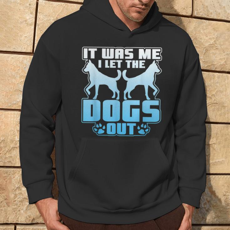 It Was Me I Let The Dogs Out Cute Kennel Hoodie Lifestyle