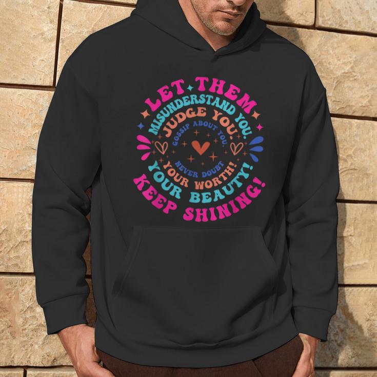 Let Them Misunderstand You Special Education Mental Health Hoodie Lifestyle