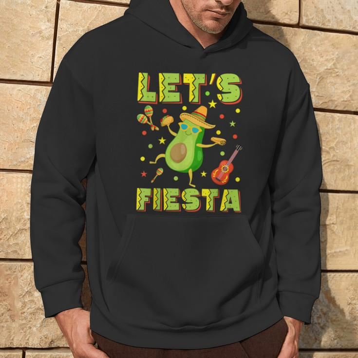 Let's Fiesta Avocado And Tacos Cinco De Mayo Hoodie Lifestyle