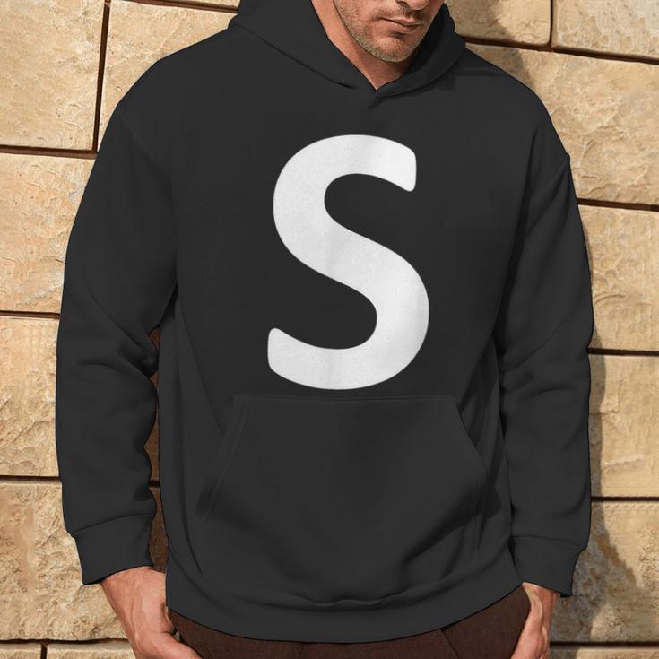 Letter S Kapuzenpullover Lebensstil