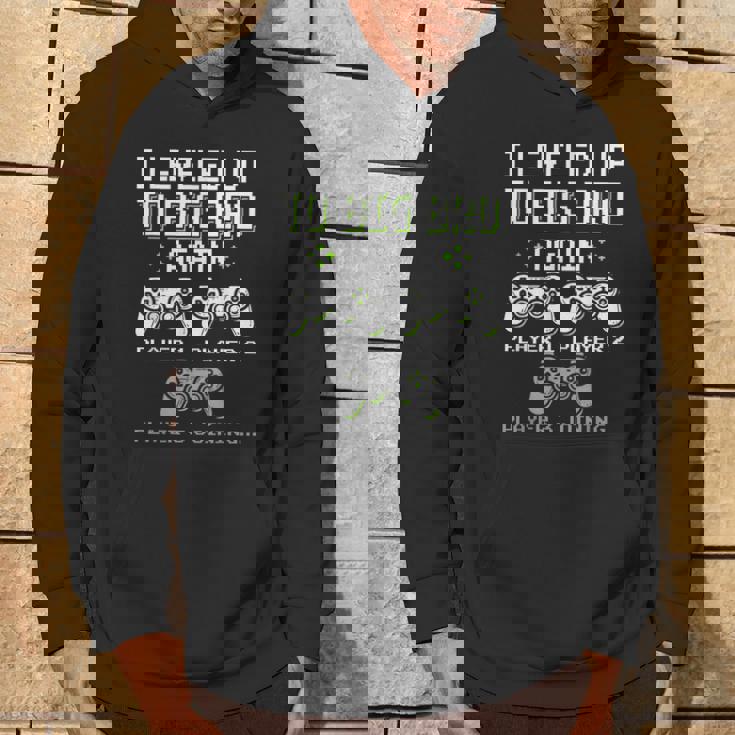 I Leveled Up To Big Bro Again Brother Gamer Video Game Hoodie Lifestyle
