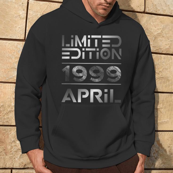 Limited Edition April 1999 Mann Frau 25 Geburtstag Hoodie Lebensstil