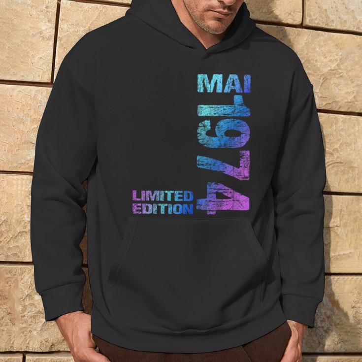 Limited Edition Mai 1974 Mann Frau 50 Geburtstag Hoodie Lebensstil