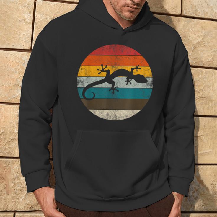 Lizard Animal Retro Gecko Hoodie Lebensstil