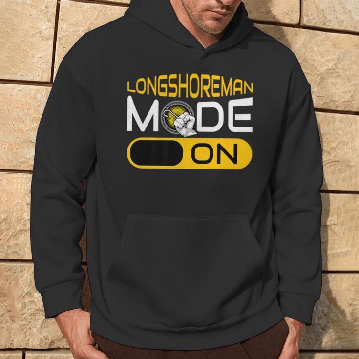 Longshoreman Mode On Longshoreman Hook Dock Worker Hoodie Lifestyle