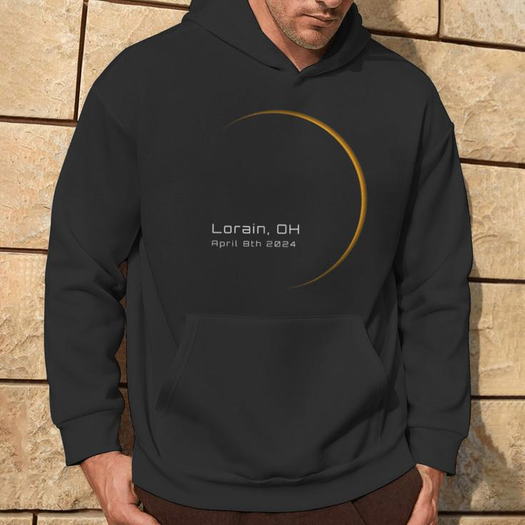 Lorain Oh State Total Solar Eclipse April 8 2024 Totality Hoodie Lifestyle