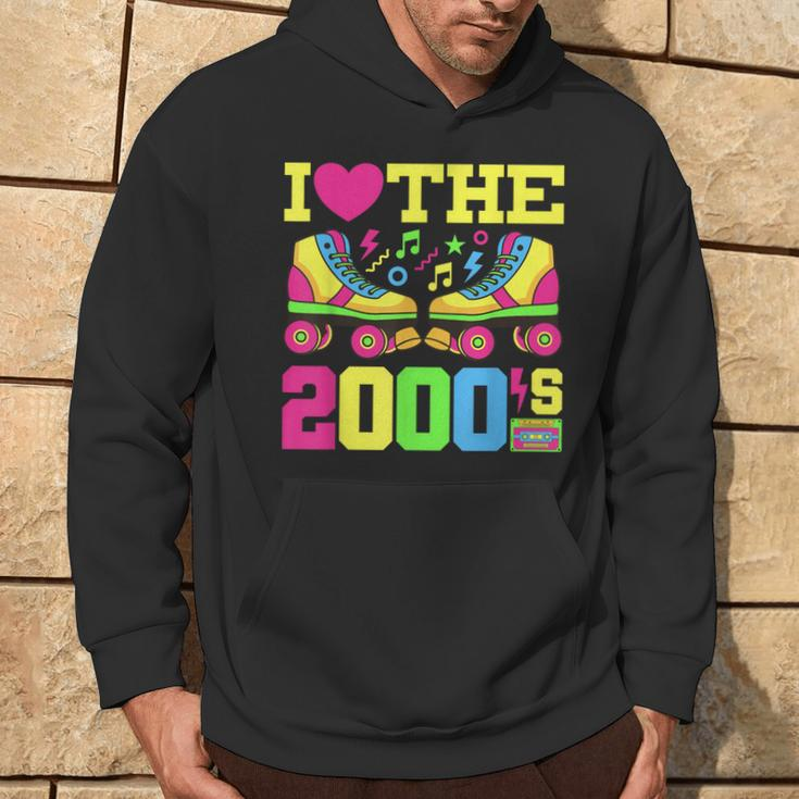 I Love The 2000'S Theme Party Costume 00S Outfit Early 2000S Hoodie Lifestyle