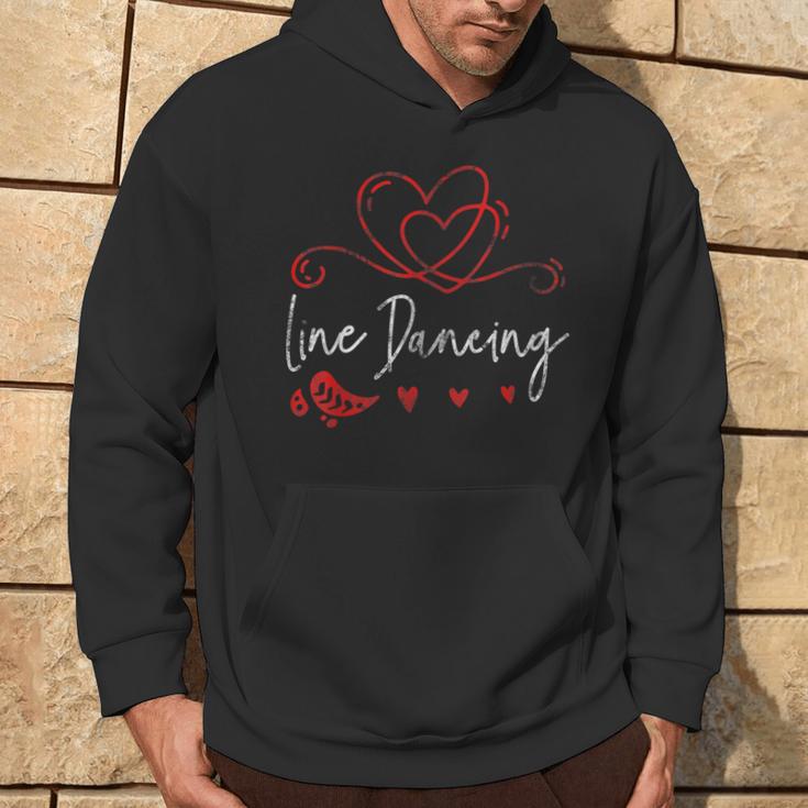 Love For Dance Lovers Line Dance Kapuzenpullover Lebensstil