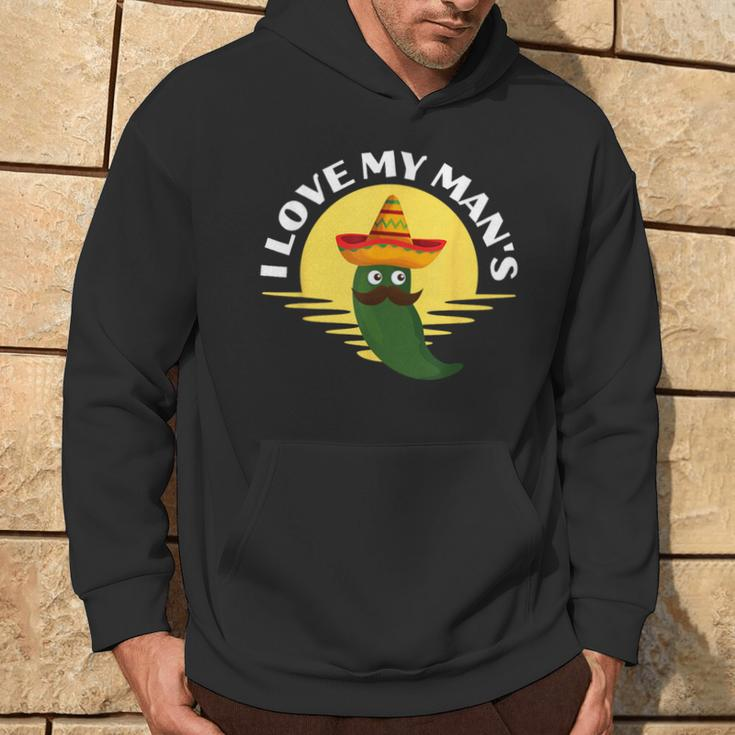 I Love His Jalapeno Hysterical Girlfriend Couple Hoodie Lifestyle