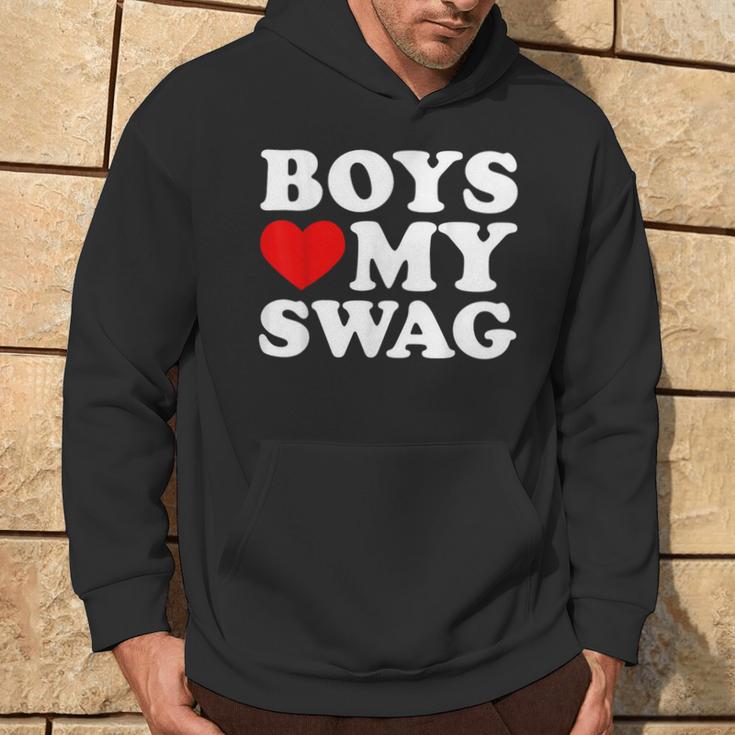 Love My Swag Boys Heart Hip HopKapuzenpullover Lebensstil