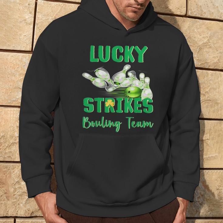 Lucky Strikes Matching Bowling Team St Patrick's Day Hoodie Lifestyle