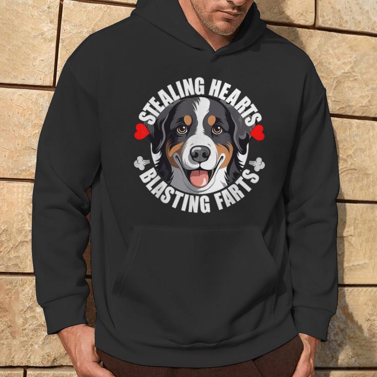 Lustiger Appenzeller Sennenhund Herzen Stehlen Sprengfurze Hoodie Lebensstil