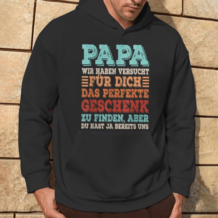 Lustiger Papa Spruchateratertag Retro Kapuzenpullover Lebensstil