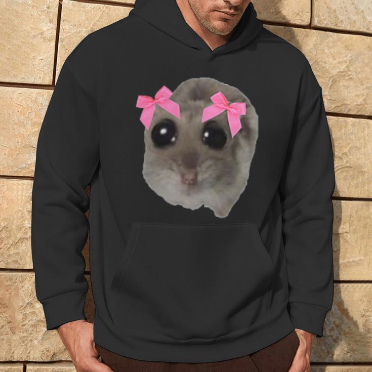 Lustiges Hamster Hamsti Dame Meme Hoodie Lebensstil