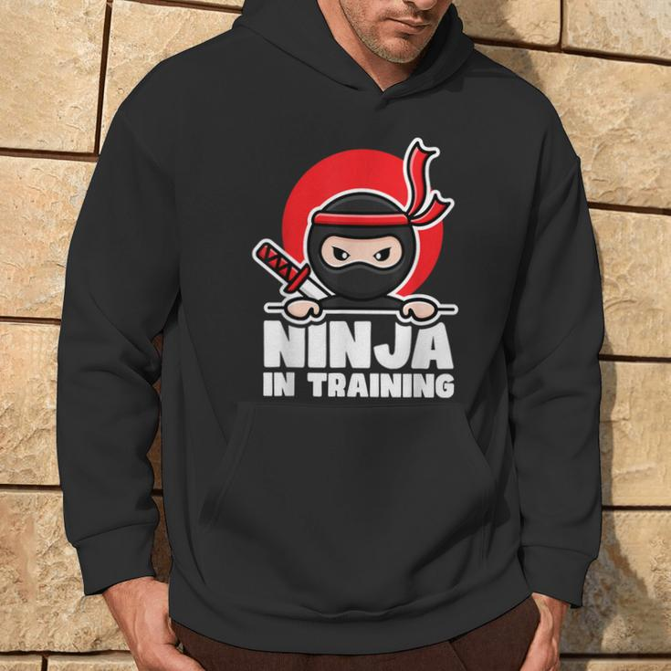 Lustiges Ninja Kampfsport Kinder Hoodie Lebensstil