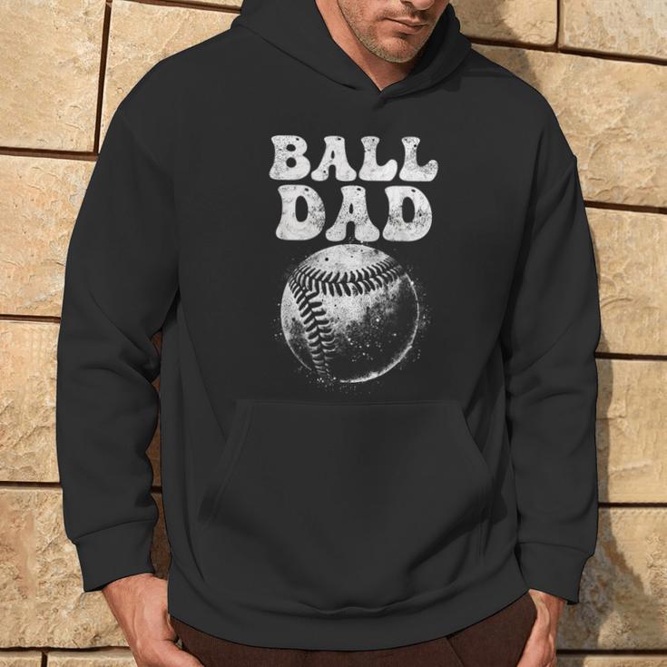 Lustigesatertags-Baseball- Für Papa Kapuzenpullover Lebensstil