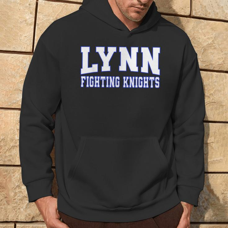 Lynn University Fighting Knights_Wht-01 Hoodie Lifestyle