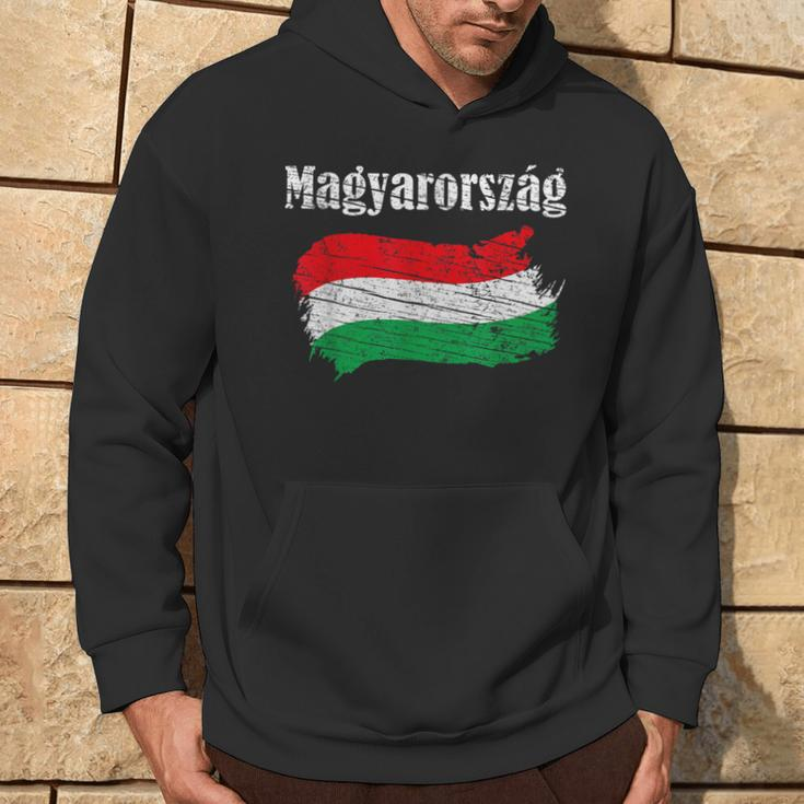 Magyarorszag Hungarian Flag Vintage Graphic Hungary Lovers Hoodie Lifestyle