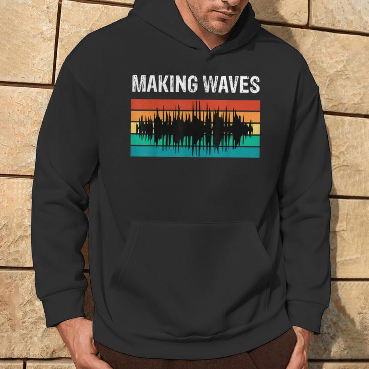Making Sound Waves Beats Beat Makers Music Producer Hoodie Lifestyle