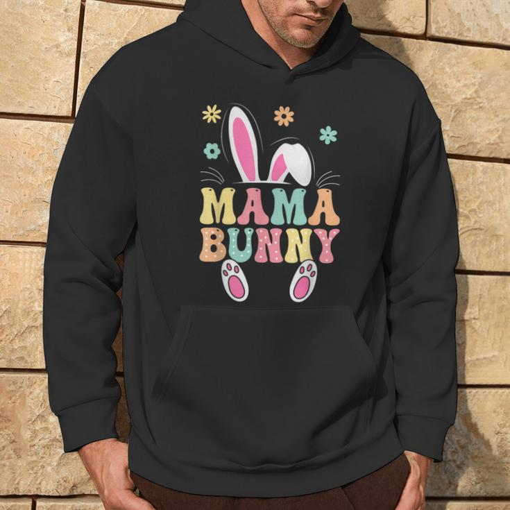 Mama Bunny Matching Family Easter Hoodie Lifestyle