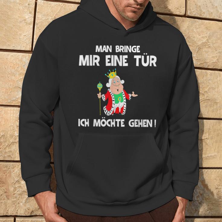 Man Bringe Mir Eine Tür Ich Möchte Gehen Hoodie Lebensstil