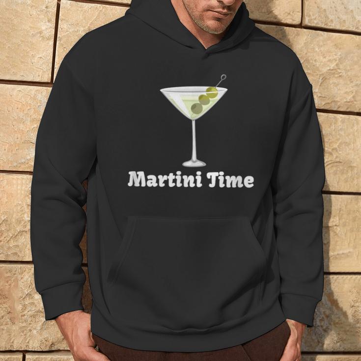 Martini Time Cocktail Party Drinking Hoodie Lifestyle