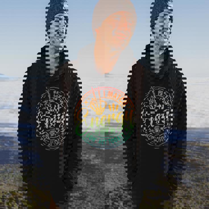 I Match Energy So How We Gone Act Today Retro Skeleton Hand Hoodie Lifestyle