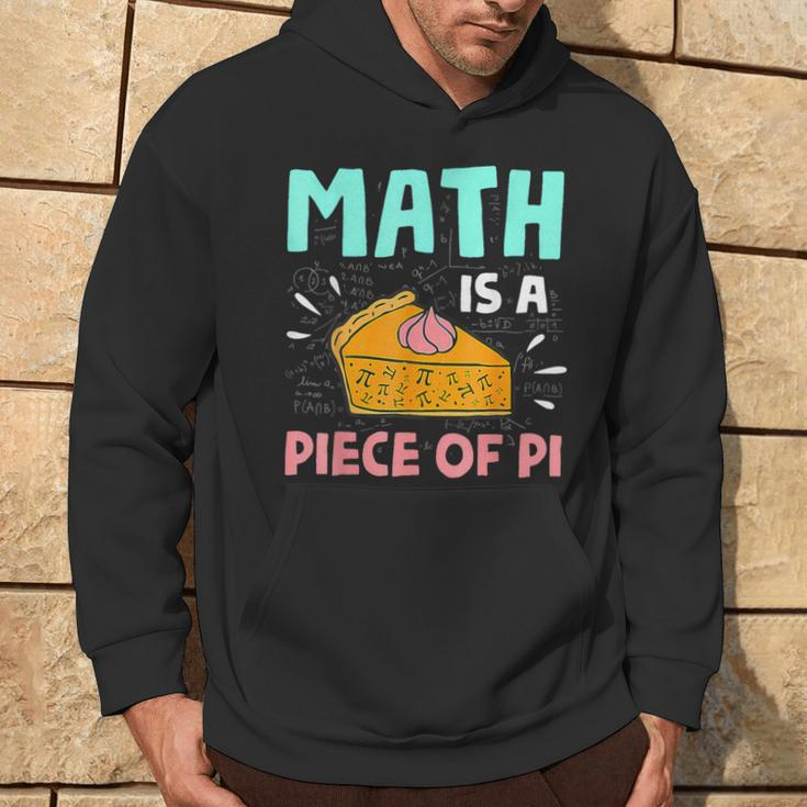 Math Is A Piece Of Pie Pi Day Math Lover Hoodie Lifestyle