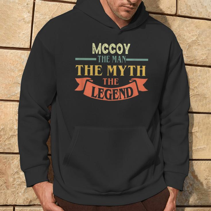 Mccoy The Man The Myth The Legend Custom Name Hoodie Lifestyle