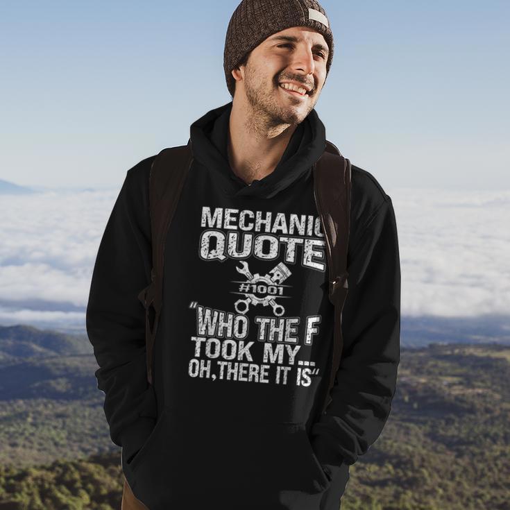 Mechanic Car Guy Mechanic Quote Hoodie Lifestyle