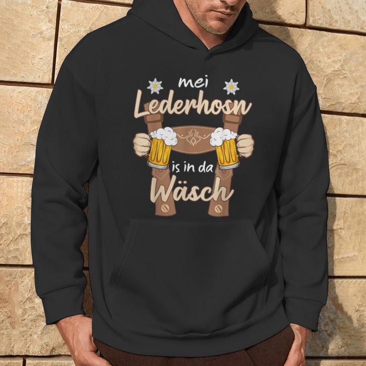 Mei Lederhosn Is In D Wäsch Oktoberfest Costume Replacement S Hoodie Lebensstil