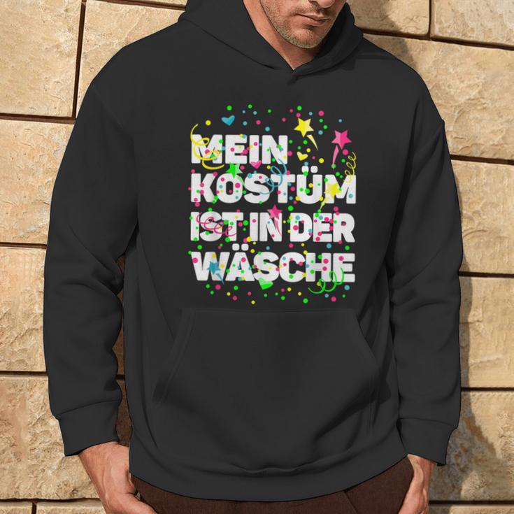 “Mein Kostüm Ist In Der Wäsche” Carnival Costume Laundry Fancy Dress Costume Hoodie Lebensstil