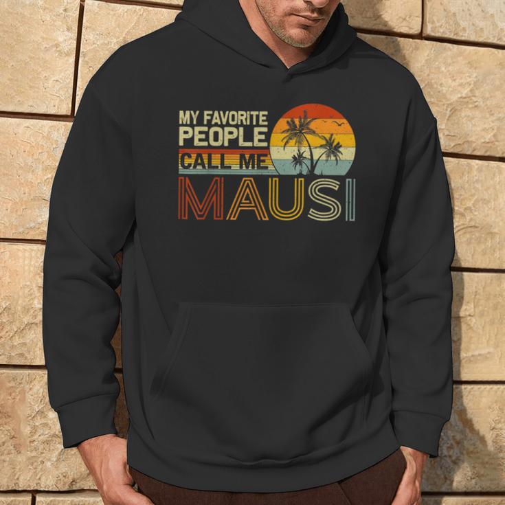 Meine Lieblingsmenschennen Mich Mausiintage Retro Mausi Hoodie Lebensstil