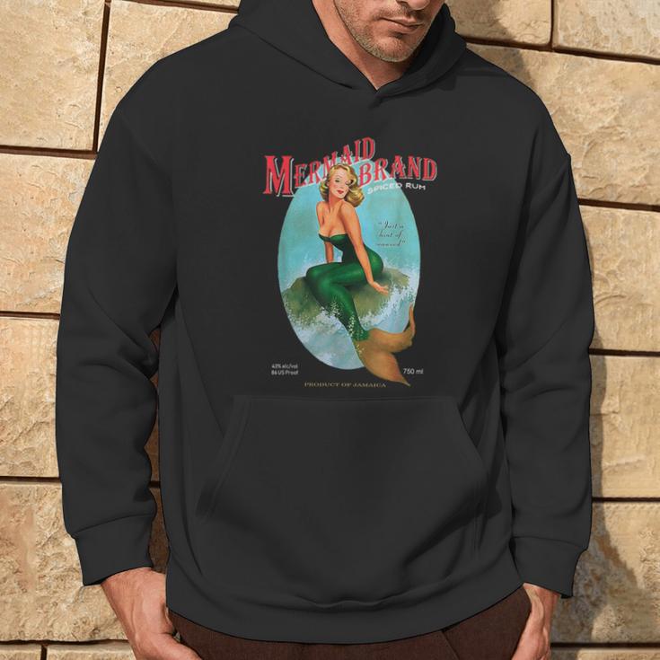 Mermaid Brand Jamaican Rum With A Hint Of Seaweed Hoodie Lifestyle