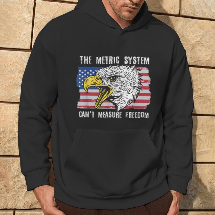 The Metric System Can't Measure Freedom 4Th Of July Hoodie Lifestyle