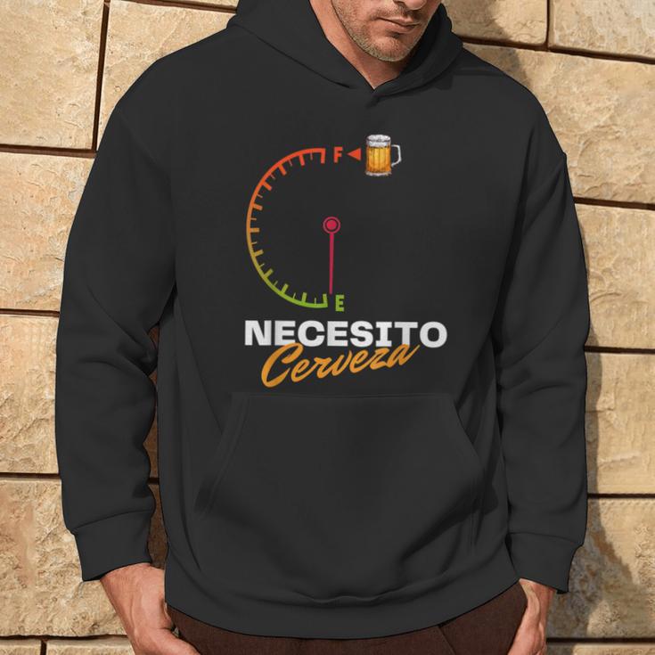 Mexican Beer Necesito Cerveza Cool Sayings Beer Lover Hoodie Lifestyle