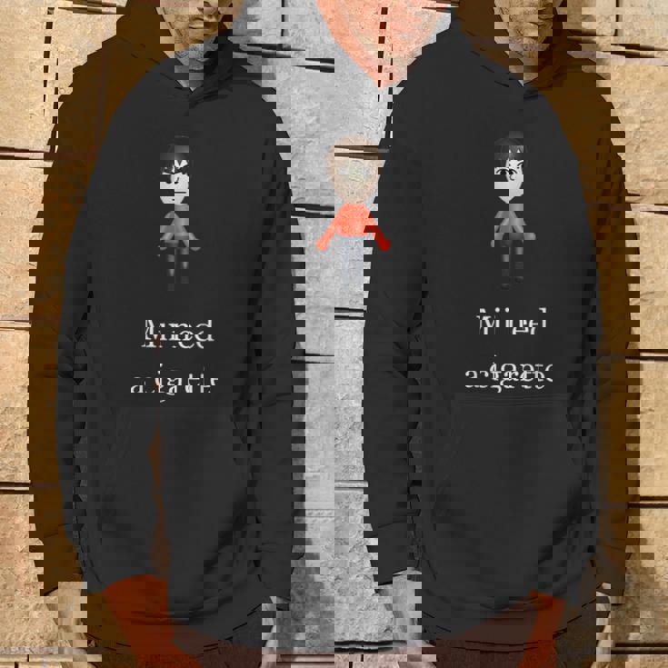 Mii Need A Cigarette Hoodie Lifestyle