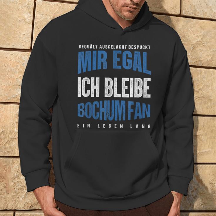 Mir Egal Ich Bleibe Bochum Fan Football Fan Club Hoodie Lebensstil