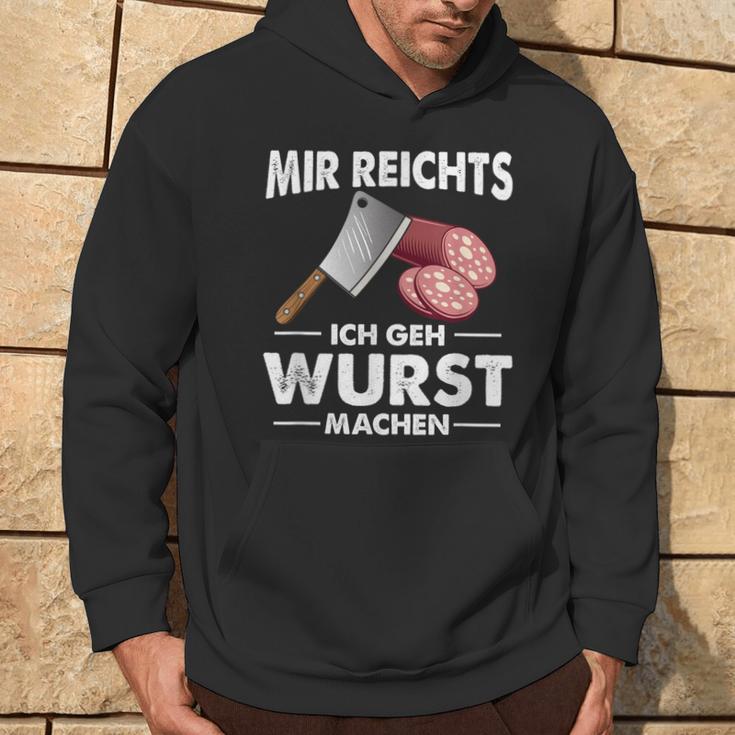 Mir Reichs Ich Geh Wurst Machen Butcher Hoodie Lebensstil