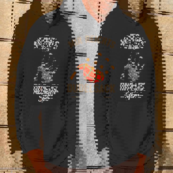 Mir Reichts Ich Geh Bagpipe Play Kilts Bagpipe Player Hoodie Lebensstil