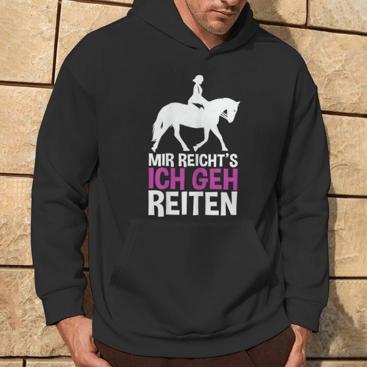 Mir Reichts Ich Geh Reiten For A Rider's Hoodie Lebensstil