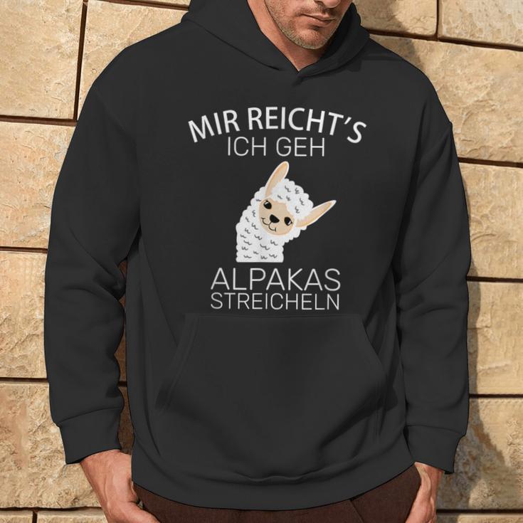 Mir Reichts Ich Gehe Jetzt Alpacas Strohlen Hoodie Lebensstil