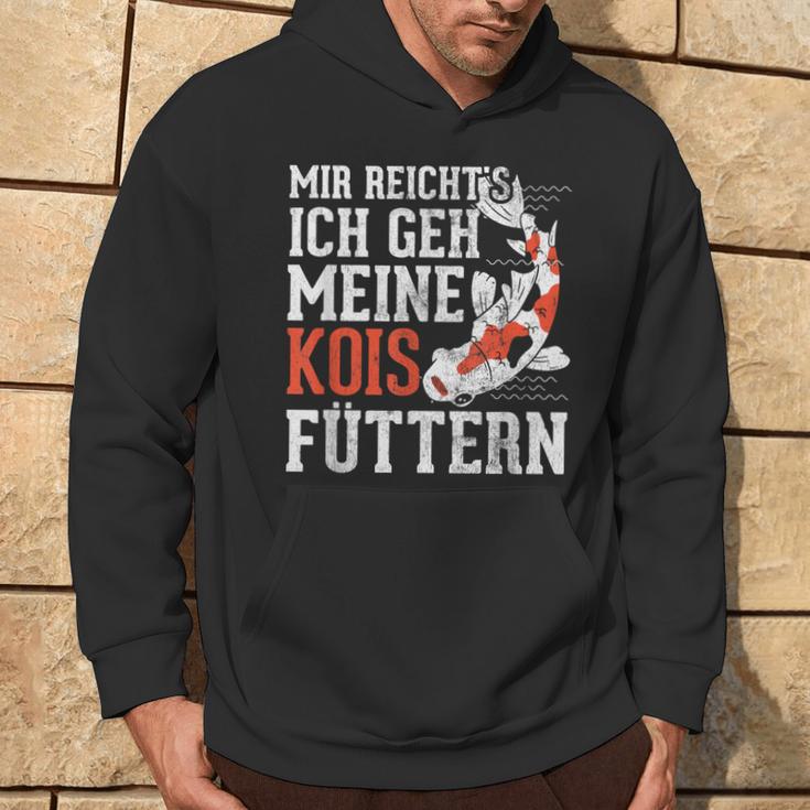 Mir Reicht's Kois Feeding Fish Aquarium Koi Kapuzenpullover Lebensstil