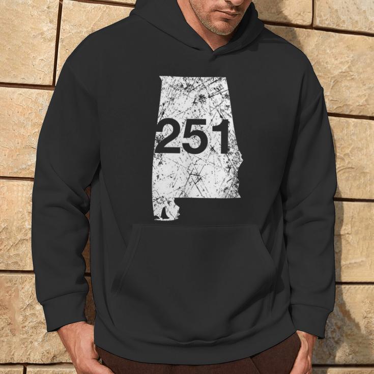 Mobile Area Code 251 State Of Alabama Hometown Souvenir Hoodie Lifestyle